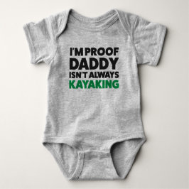 Kayak Jersey Bodykostym för Baby T Shirt