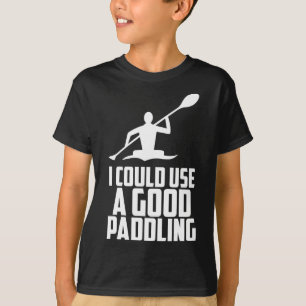 Kayak Kanot Tillbehör Förnödenheter Båtturer Flodt T Shirt