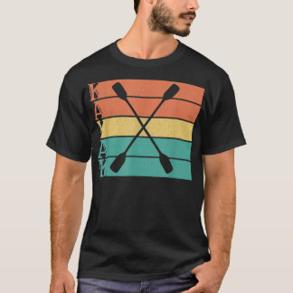 Kayak Kayaker Dubbla Paddle Canoe Tour Kayaking VI T Shirt