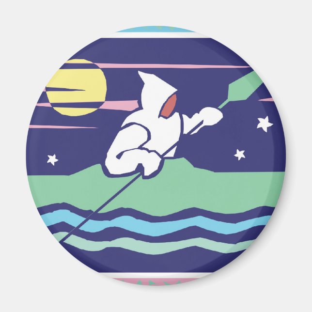 kayak magnet (Framsidan)