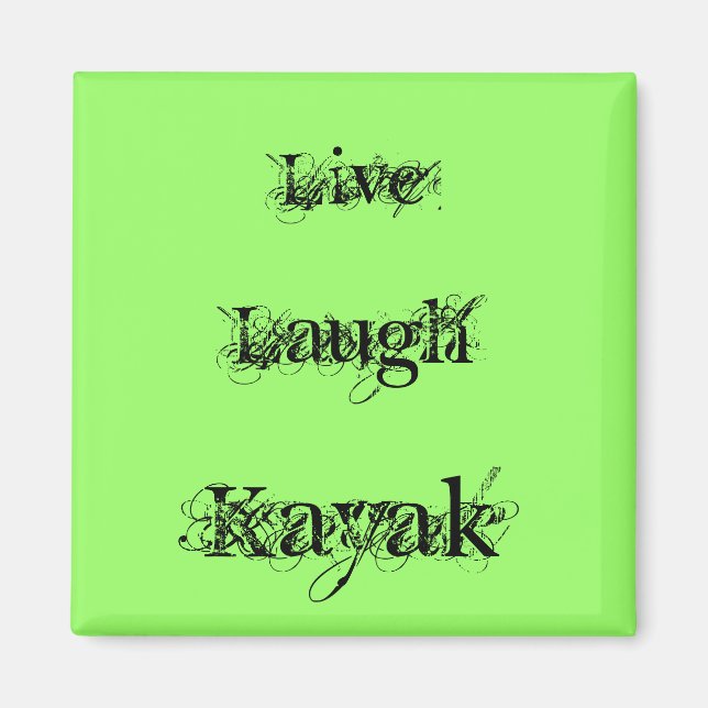 Kayak Magnet (Framsidan)