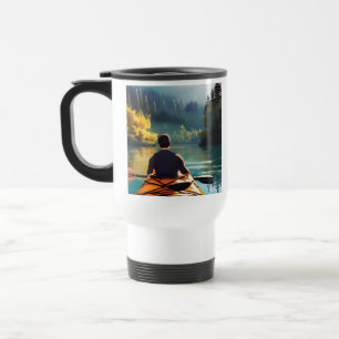 Kayak mer, Worry mindre Kayaking Quote and Art Resemugg