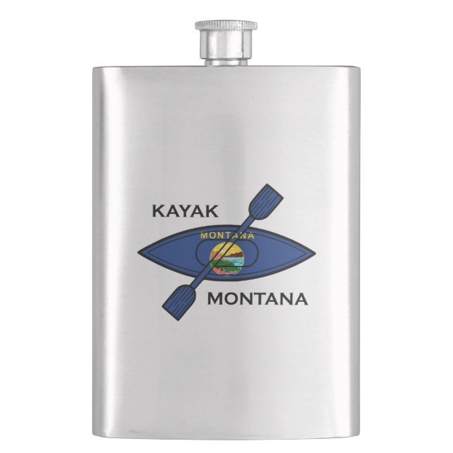 Kayak Montana Flagga Fickplunta (Framsidan)
