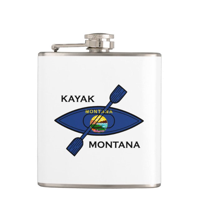 Kayak Montana Flagga Fickplunta (Framsidan)
