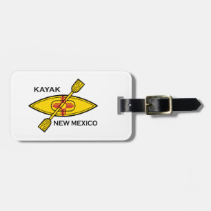Kayak New mexico Flagga Bagagebricka