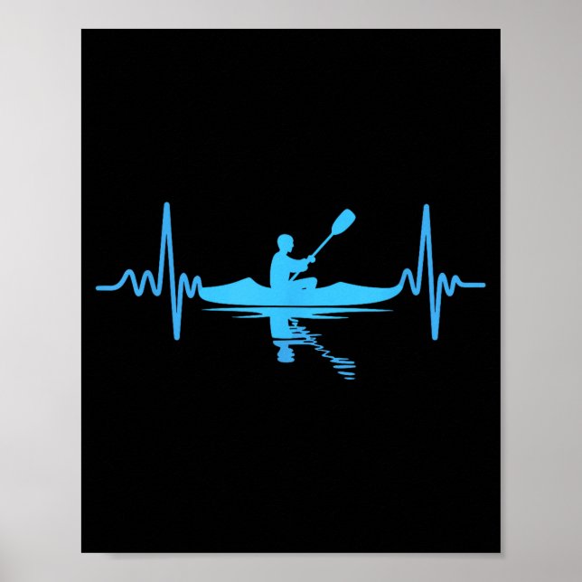 Kayak Novelty For Men Women Kayaker Kayaking Kayak Poster (Framsidan)