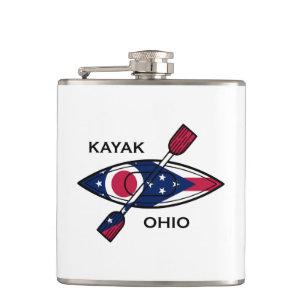 Kayak Ohio Flagga Fickplunta