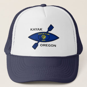 Kayak Oregon Flagga Keps