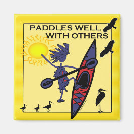 Kayak Paddles God Gult Magnet