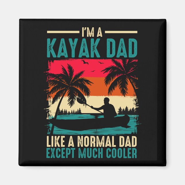 Kayak Pappa Magnet (Framsidan)