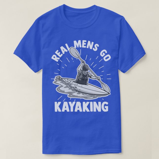 Kayak Pensionär White Vatten Rwing White Vatten 3 T Shirt (Design framsida)