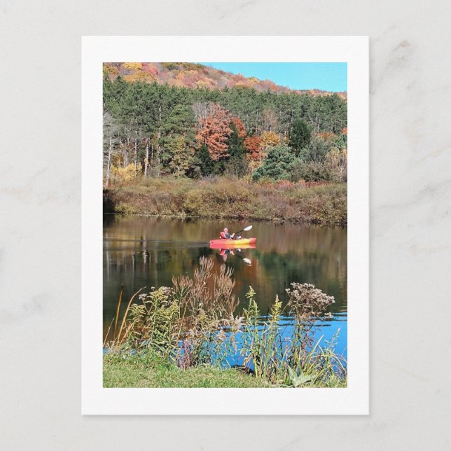 Kayak Ride Vykort (Framsida)