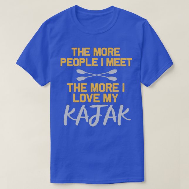 Kayak Rwing 3 T Shirt (Design framsida)
