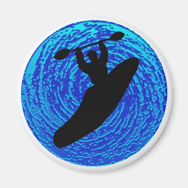 Kayak Soulful Flows Magnet (Framsidan)