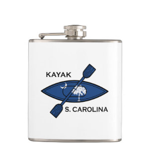Kayak South Carolina Flagga Fickplunta