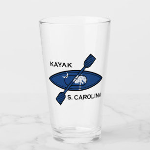 Kayak South Carolina Flagga Glaskopp