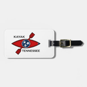 Kayak Tennessee Flagga Bagagebricka