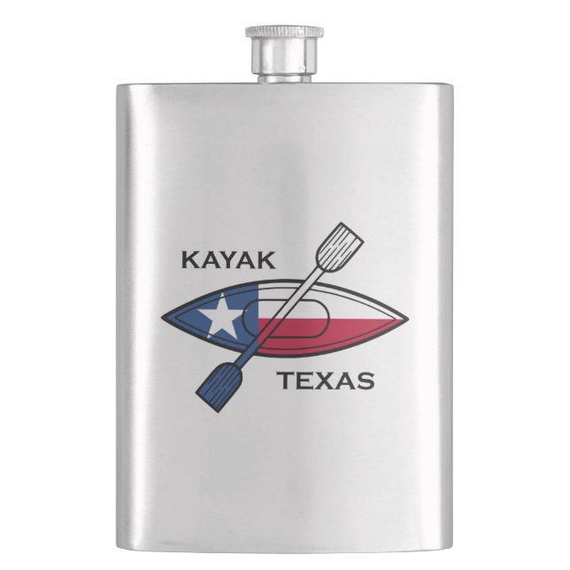 Kayak Texas Flagga Fickplunta (Framsidan)
