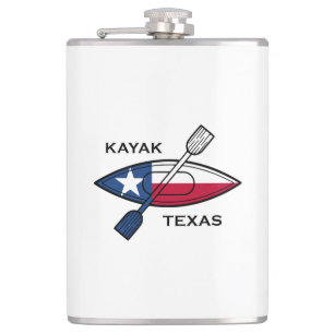 Kayak Texas Flagga Fickplunta
