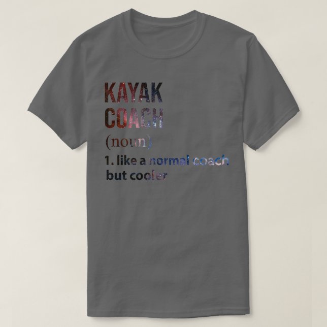 Kayak tränare som en vanlig buss men kylare Galaxy T Shirt (Design framsida)