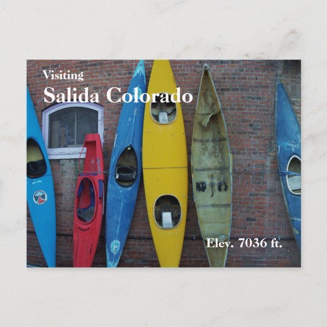 Kayak Wall Vykort (Framsida)