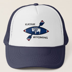 Kayak Wyoming Flagga Keps