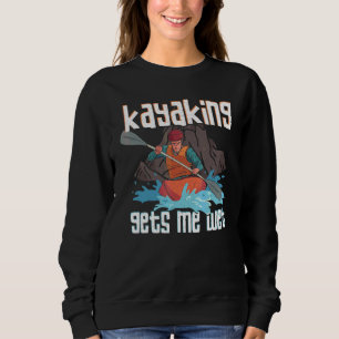 Kayaker Outfit Kanotpaddling Blötter Mig T Shirt