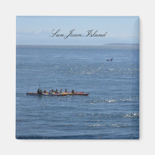 Kayakers och Orca Magnet