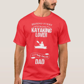Kayaking Älskare Fantastisk Pappa - en fin utformn T Shirt