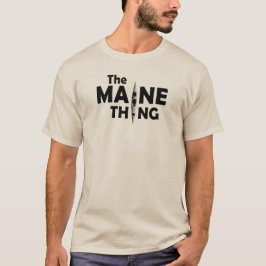 Kayaking är Maine Sak T Shirt