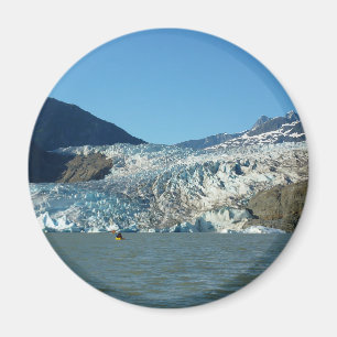Kayaking at Mendenhall Glacier Magnet