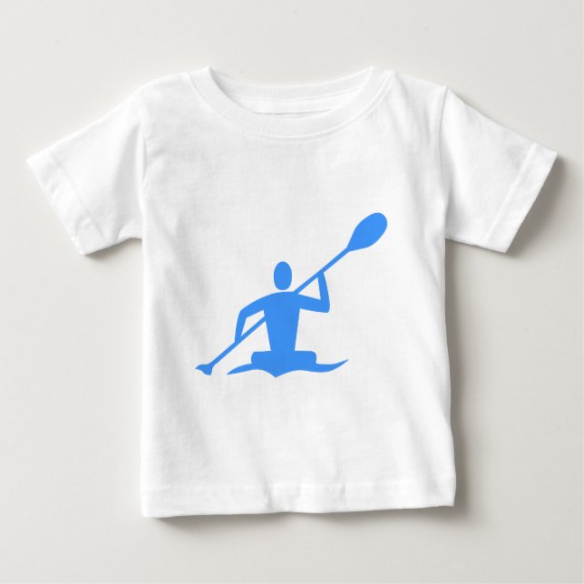 Kayaking - Baby blue Tee (Framsida)