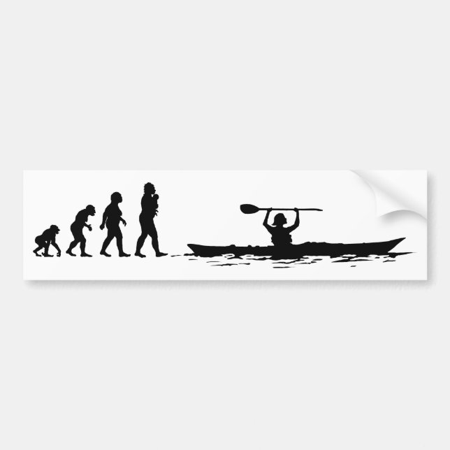 Kayaking Bildekal (Framsidan)