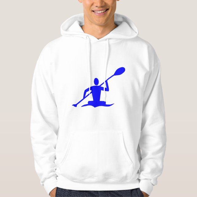 Kayaking - Blue Sweatshirt (Framsida)