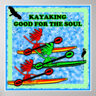 Kayaking Bra for Soul Poster
