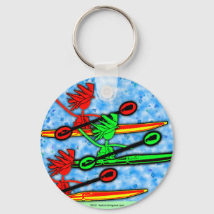 Kayaking bra för soulen nyckelring