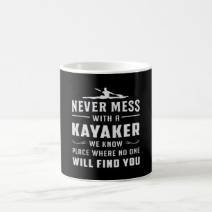 Kayaking Canoe Kayak Canoeing Paddle Funny Gift Kaffemugg