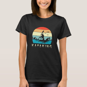 Kayaking Canoeing Camping River T Shirt