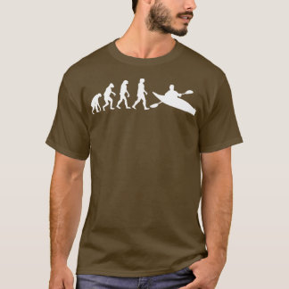 Kayaking Canoeing Evolution T Shirt