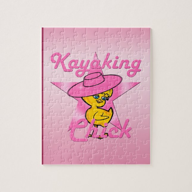 Kayaking Chick #8 Pussel (Vertikal)