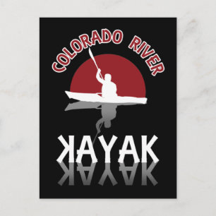 Kayaking Colorado River - Kayak Vykort