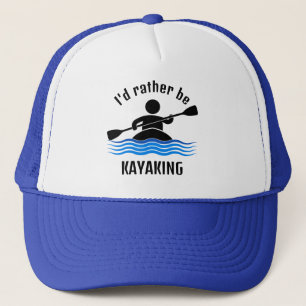 Kayaking Design Hat Keps