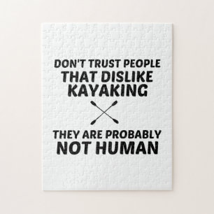 KAYAKING DISLIE NOT HUMAN PUSSEL