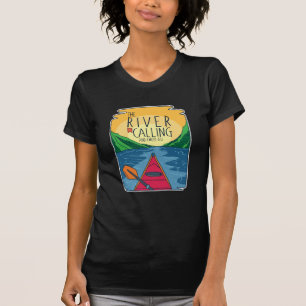 Kayaking - floden ringer och jag måste gå. t shirt