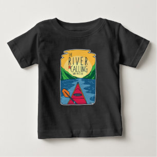 Kayaking - floden ringer och jag måste gå. t shirt