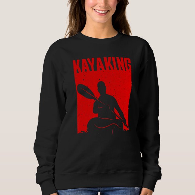 Kayaking For Men Women Kayak Rafting Row   5 T Shirt (Framsida)