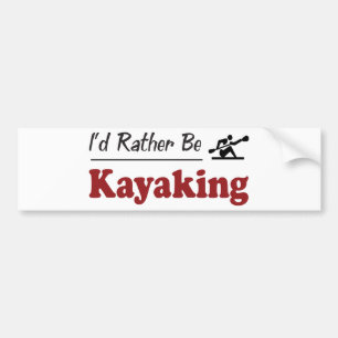 Kayaking ganska bildekal