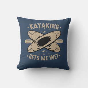 Kayaking ger mig Blöt Kudde
