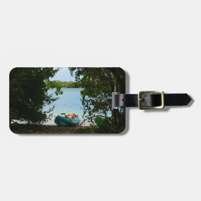 Kayaking in St Thomas US Virgin Islands Bagagebricka (Horisontell Framsida)