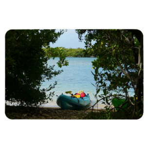 Kayaking in St Thomas US Virgin Islands Magnet